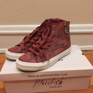 Blowfish Pink Hightop's